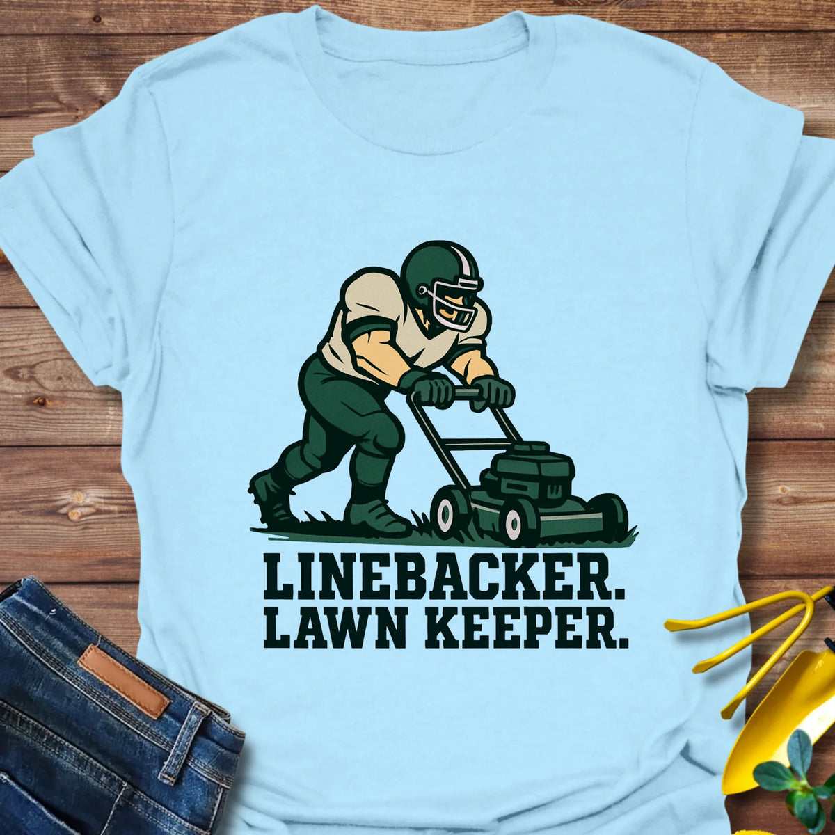 Linebacker Garden T-Shirt product image 2