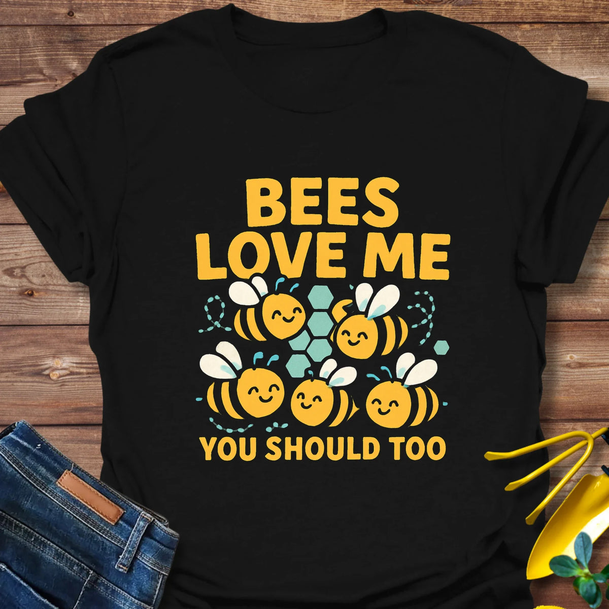 Cheerful Bees T-Shirt product image 1