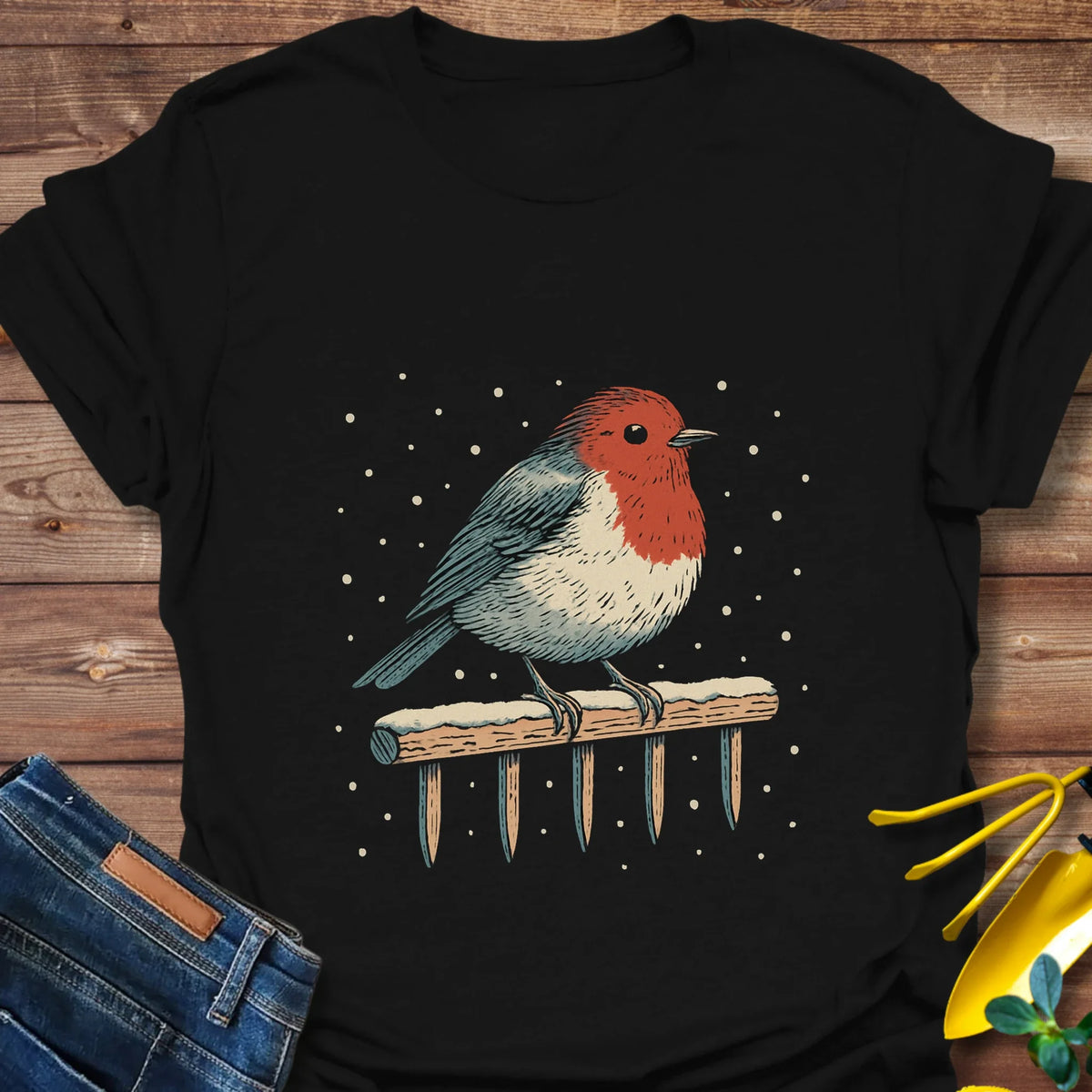 Winter Robin T-Shirt product image 1
