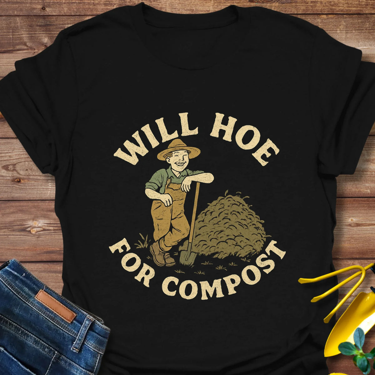 Leaning Gardener T-Shirt product image 1