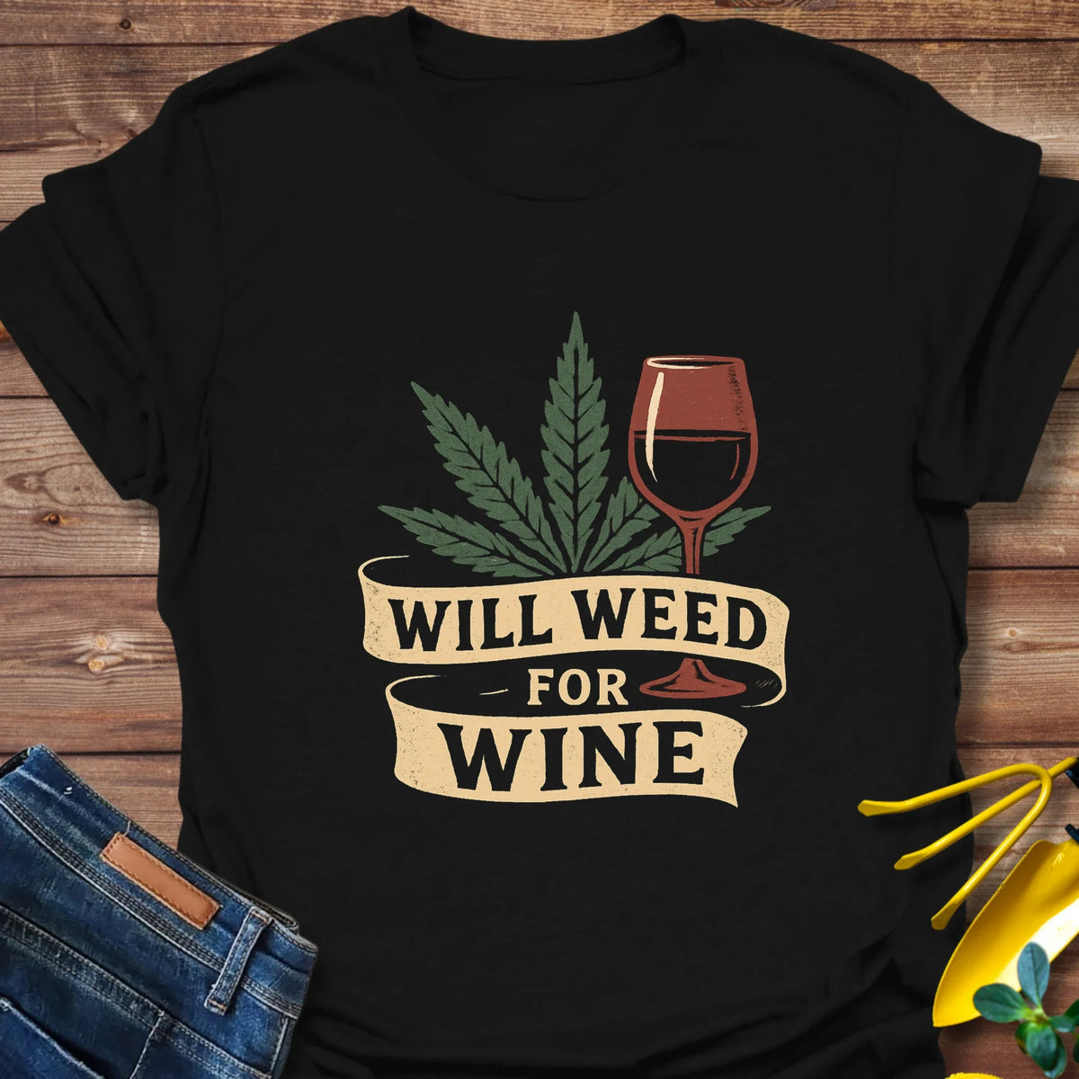 Weed for Wine T-Shirt product image 1