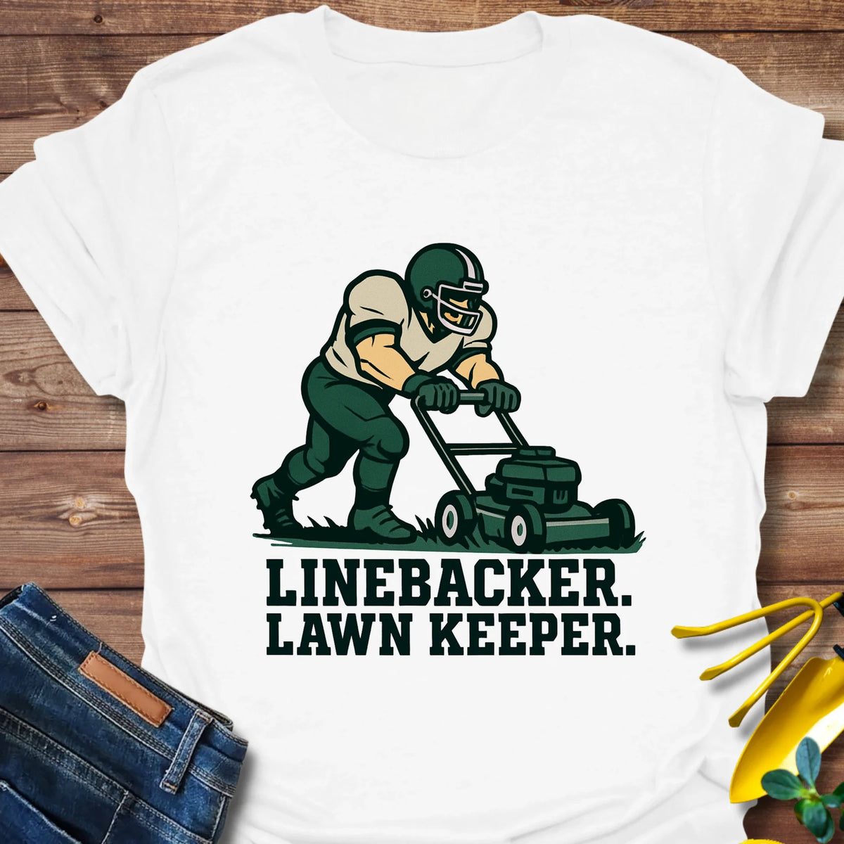 Linebacker Garden T-Shirt product image 3