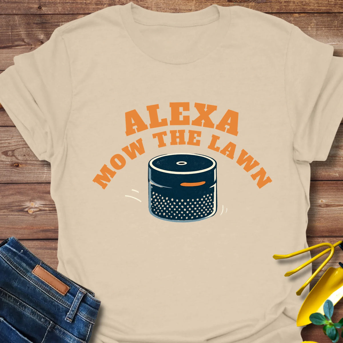 Alexa Lawn Mower T-Shirt product image 5
