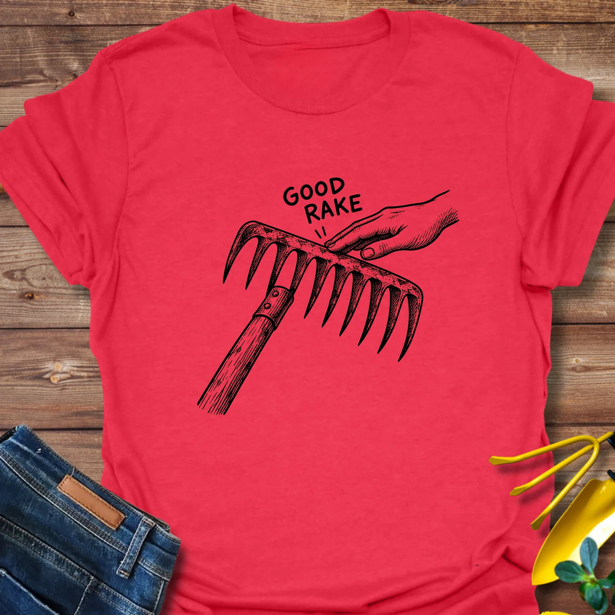 Good Rake T-Shirt product image 5