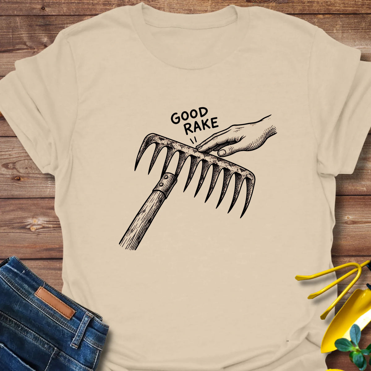 Good Rake T-Shirt product image 9