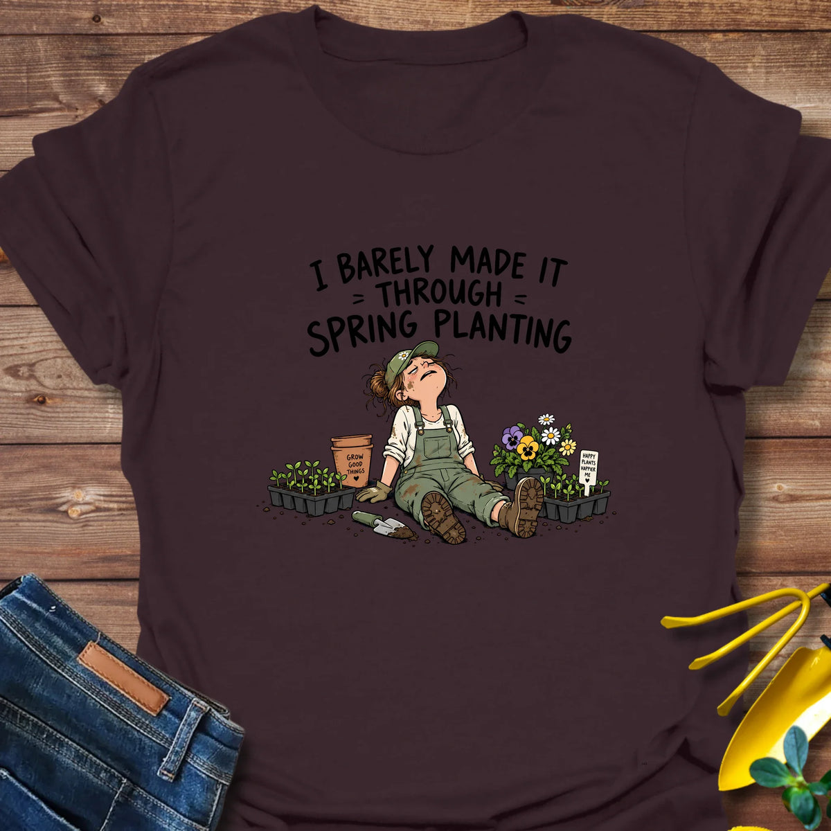 I Barely T-Shirt product image 2