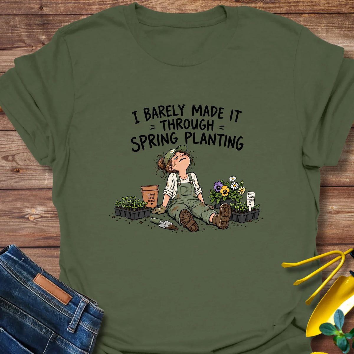 I Barely T-Shirt product image 1