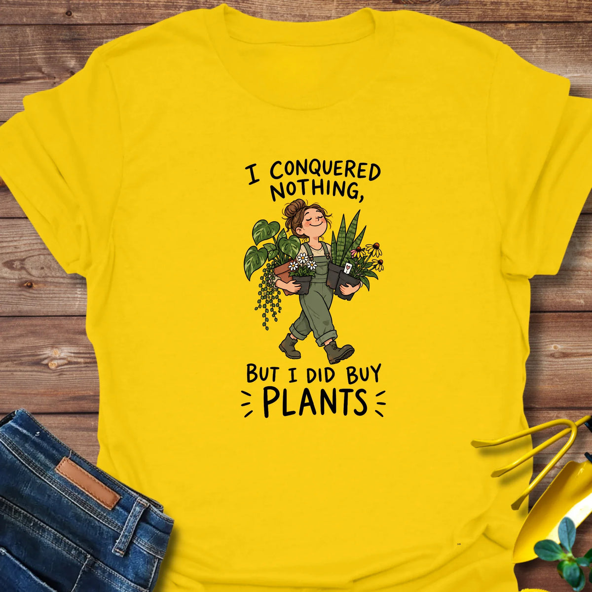 I Conquered T-Shirt product image 3