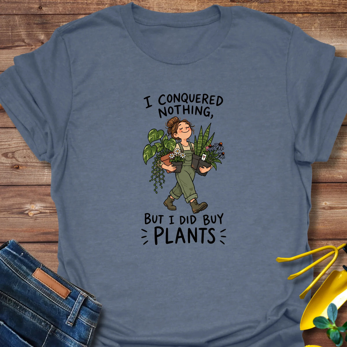 I Conquered T-Shirt product image 6