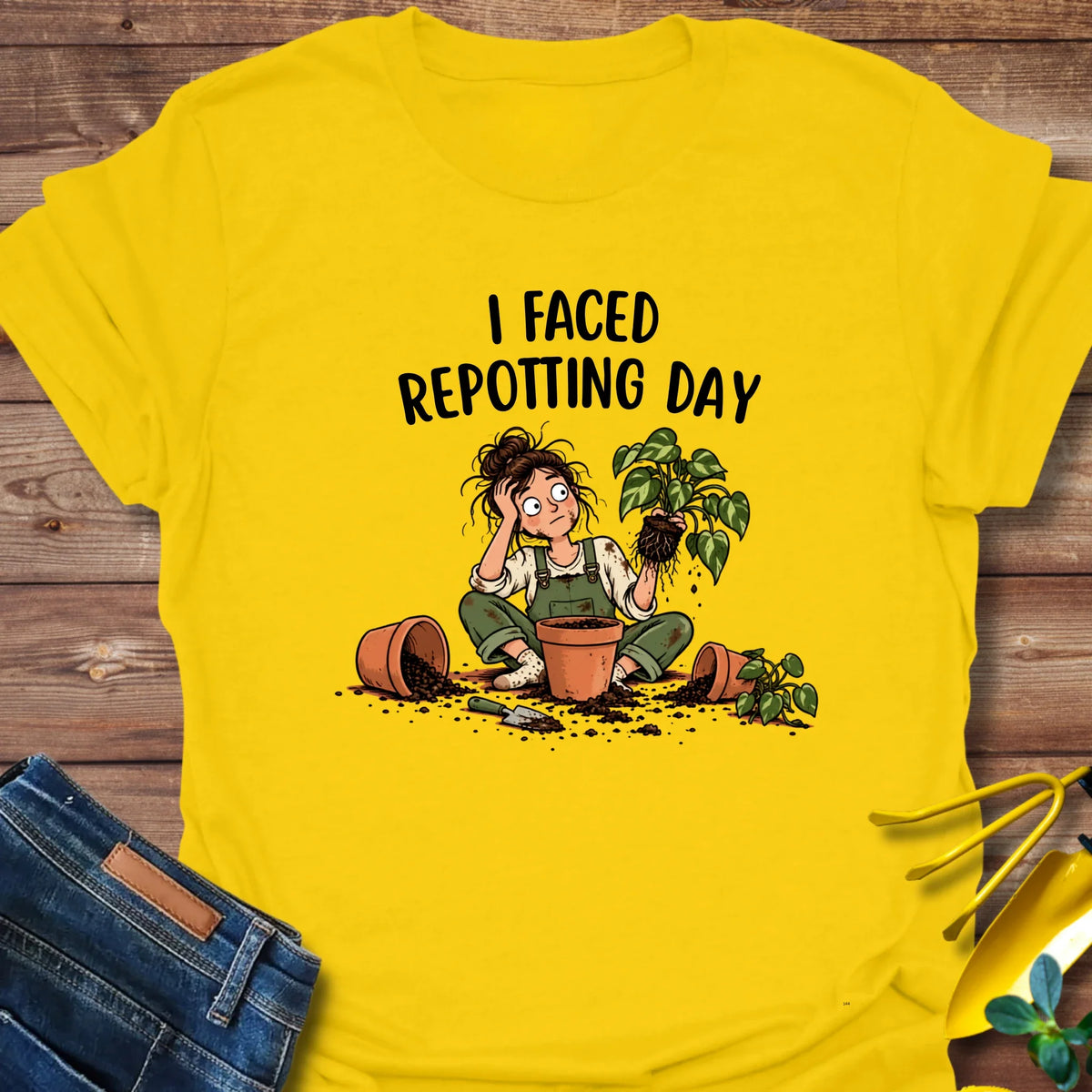 I Faced T-Shirt product image 2