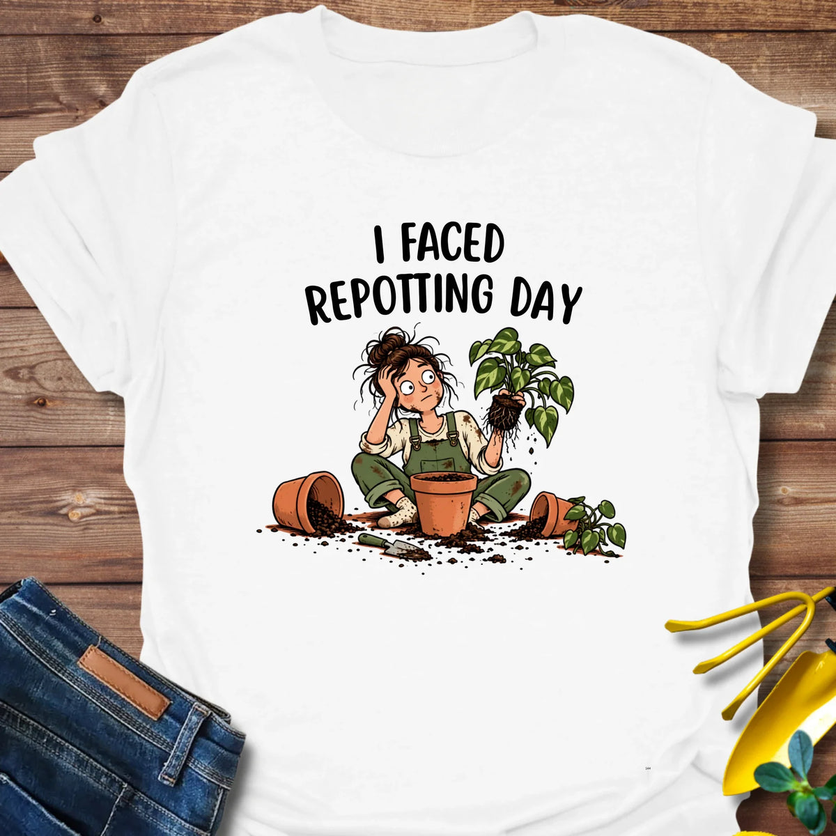 I Faced T-Shirt product image 4