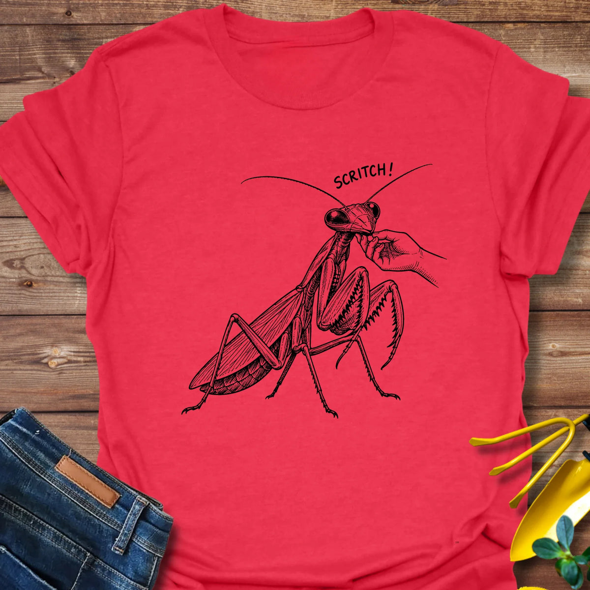 Praying Scritch T-Shirt product image 5