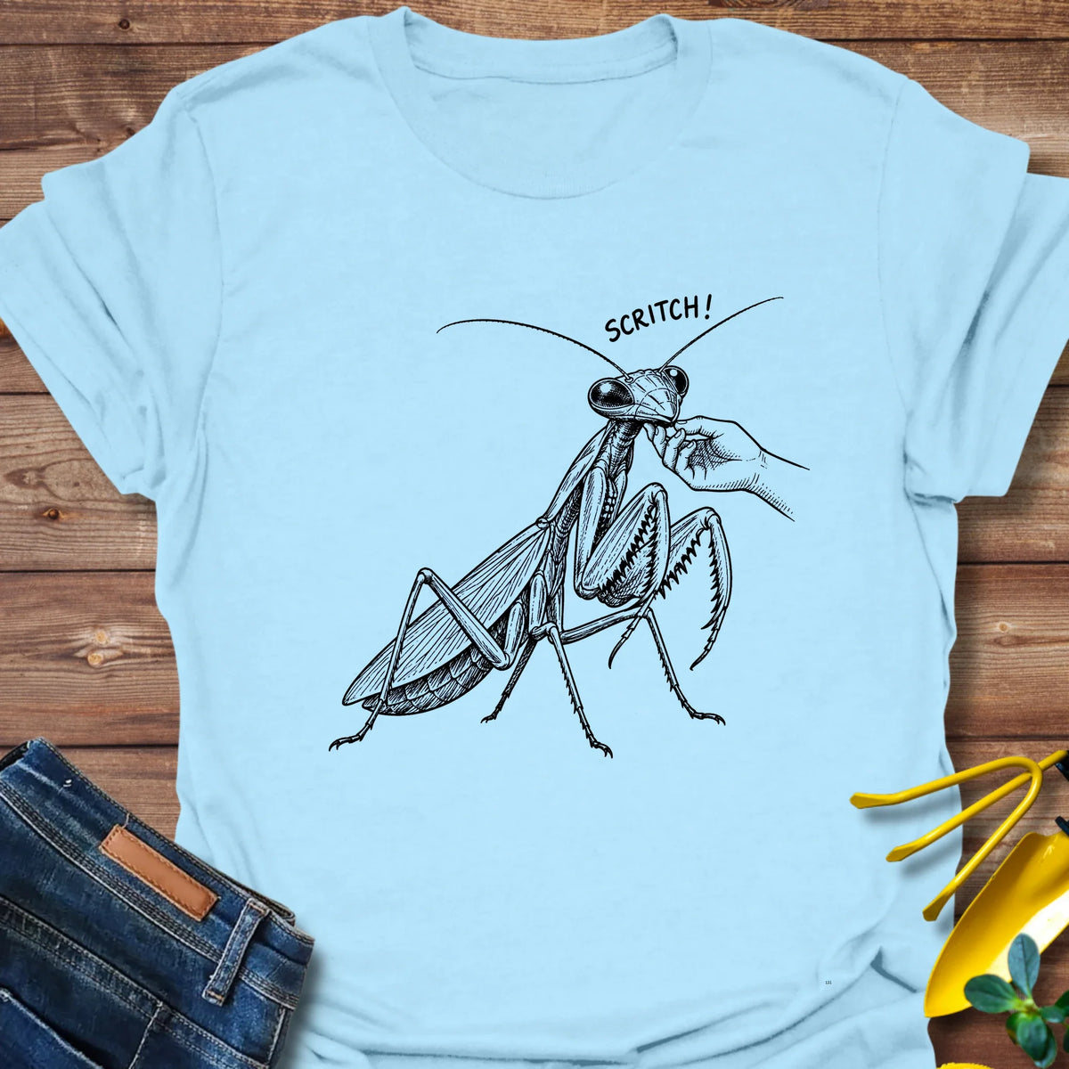 Praying Scritch T-Shirt product image 2