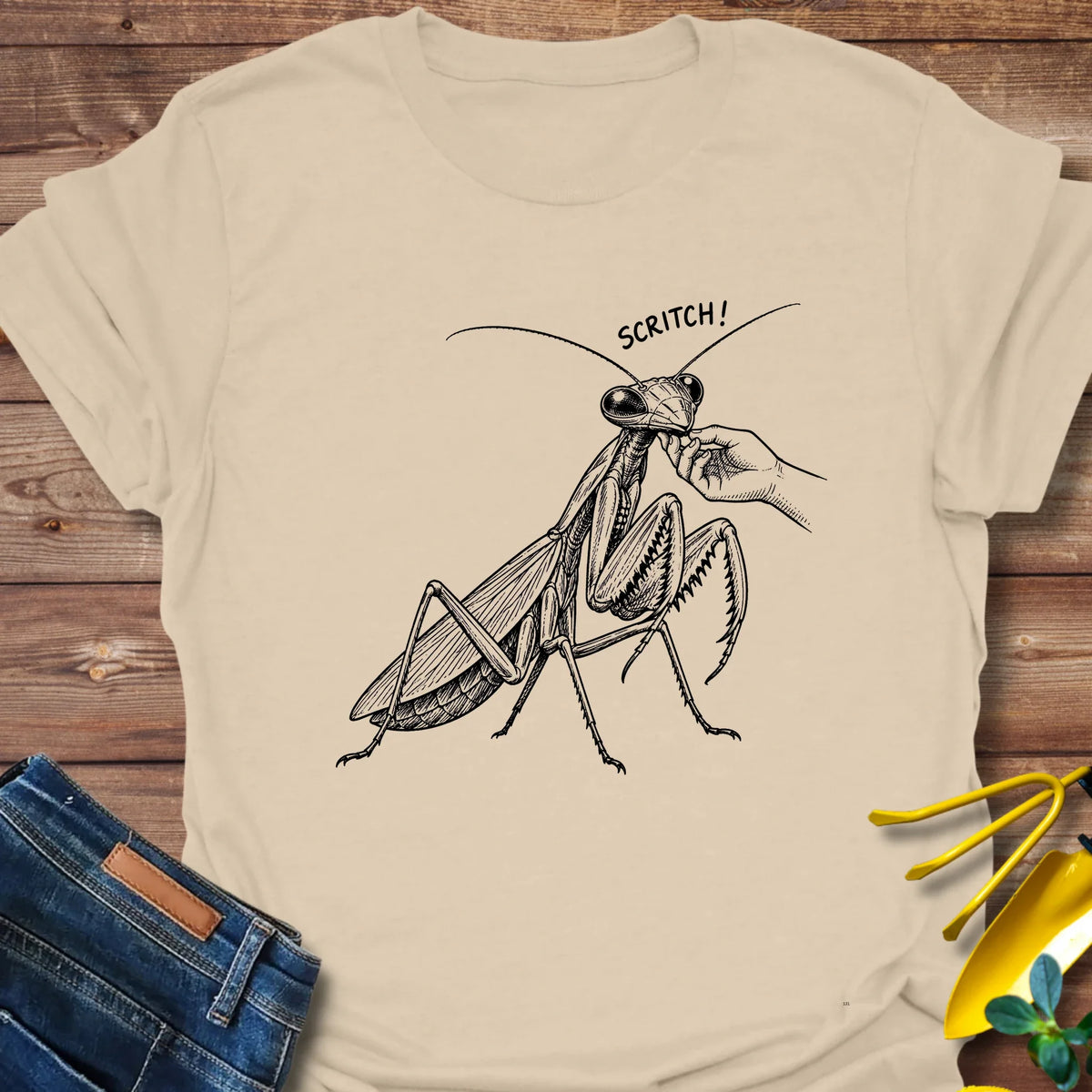 Praying Scritch T-Shirt product image 8