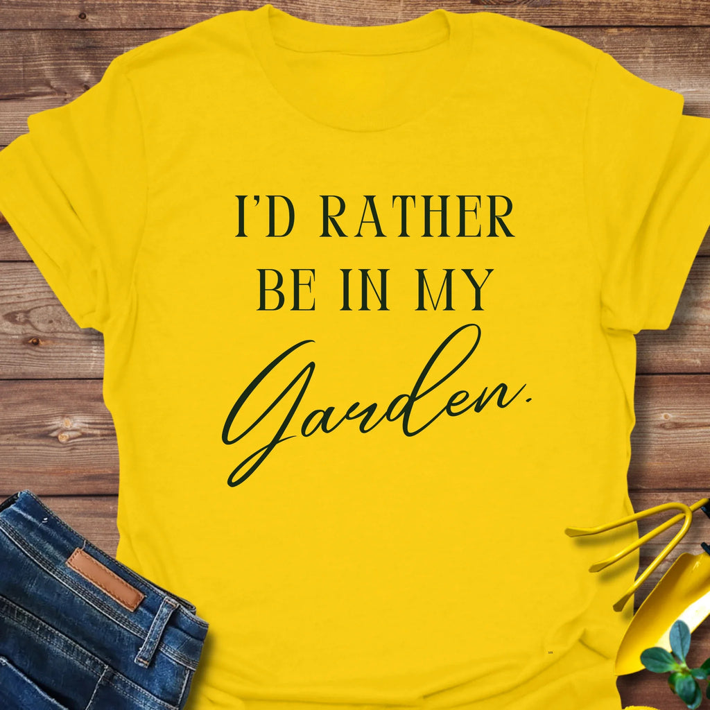 Rather My Garden T-Shirt product image 2