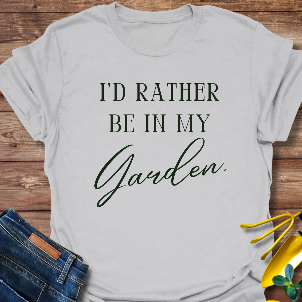 Rather My Garden T-Shirt product image 6