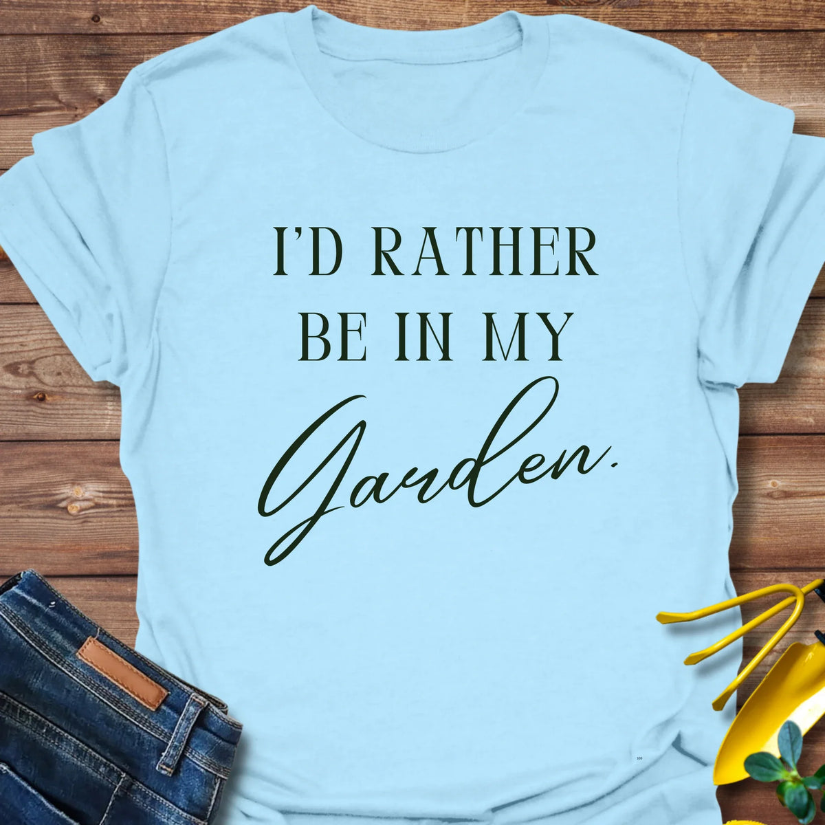 Rather My Garden T-Shirt product image 3