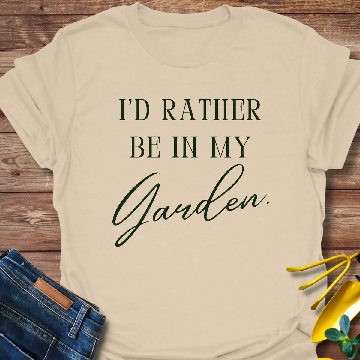 Rather My Garden T-Shirt product image 7